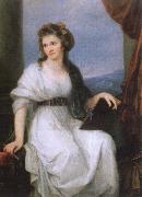 Angelica Kauffmann self portrait oil painting artist